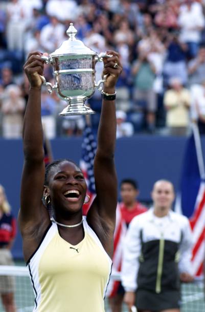 11 settembre 1999: La prima vittoria di Serena Williams negli US Open: sconfitta in finale Martina Hingis (Ap)